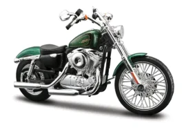 Maisto HARLEY DAVIDSON 2013 XL 1200V Seventy-two zelená