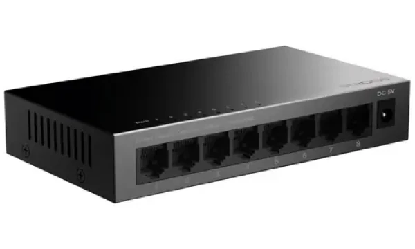 Strong SW8000M čierna / Switch / 8- Port / 1000 Mbps (SW8000M)