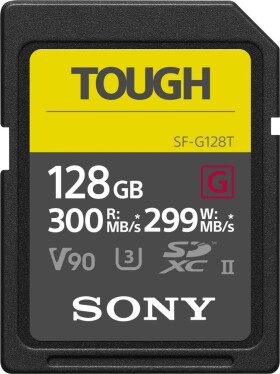 Sony SF-G Tough SDHC 128 GB Class 10 UHS-II U3 V90 (SF-G128T)