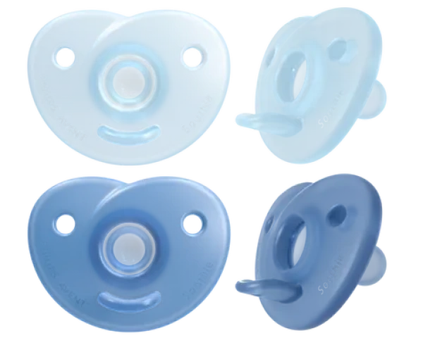 Philips Avent SCF099/26 modrá / Cumlík / 0-6 m / chlapec / 2 ks