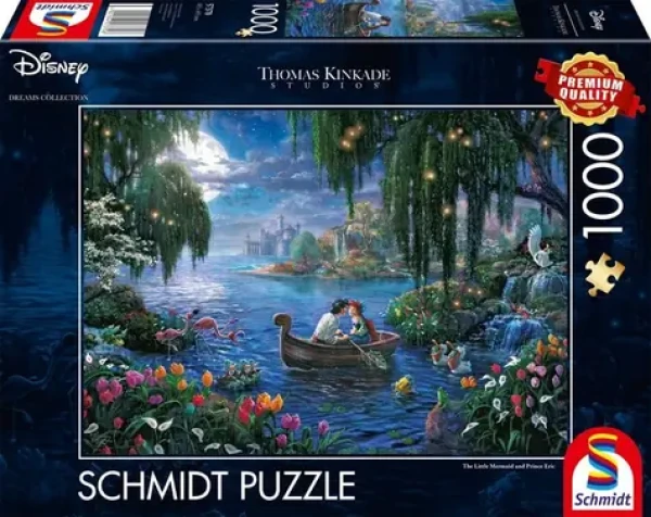 Schmidt Puzzle Malá morská víla a Princ Eric