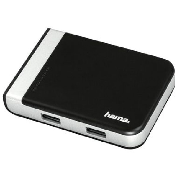 Hama USB 3.1 húb + čítačka kariet s USB-C adaptérom / 2 porty (54546-H)