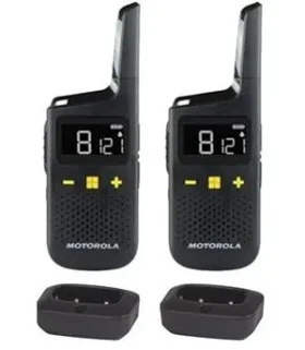 Motorola Talkabout XT185 čierna / Vysielačka / PMR / dosah 8 km / 16 kanálov / IP54 (D3P01611BDLMAW)