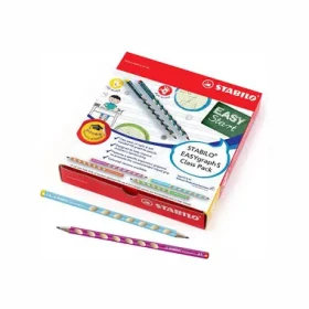 STABILO® EASYgraph S - 48 ks balení - v rôznych farbách (UK/325-6HB/48)