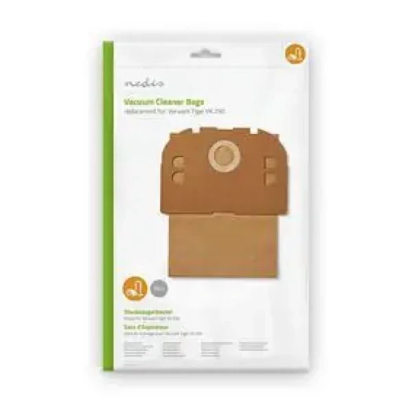 Nedis Vrecká do Vysávača 10 ks / Papier / Vhodné pre: Vorwerk Tiger VK 250 (DUBG110VOR10)