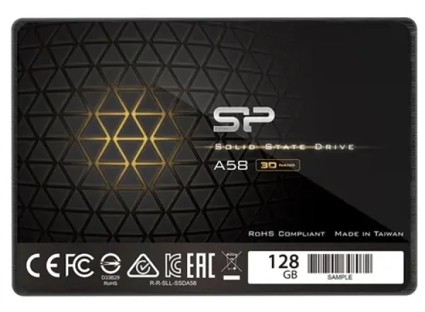 Silicon Power Ace A58 128GB / Interný SSD / 2.5" / SATA III / čítanie:500MBs / zápis:450MBs (SP128GBSS3A58A25)