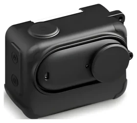 Puluz PU772B čierna / Silikónové puzdro / pre Insta360 GO 3S / s krytkou objektívu (PU772B)