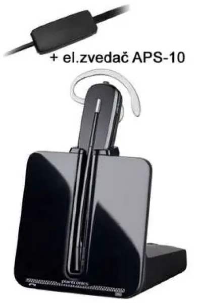 Plantronics CS540 / bezdrôtová náhlavná súprava s elektr.zdvíhačom APA-10 pre Siemens (38987-01)