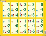 LARSEN Puzzle Sčítanie do piatich