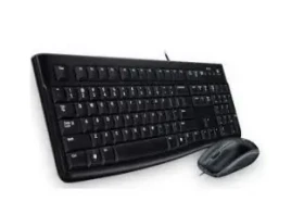 Logitech combo MK120 US INT verzia / Klávesnica / Myš / USB / Čierna / US/Int (920-002562)
