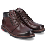 Pohodlné zateplené kožené čižmy Rieker M RKR625 brown 42