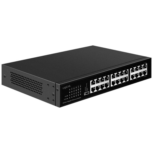 LogiLink NS1324 19 sieťový switch 24 portů 48 Gbit/s; NS1324