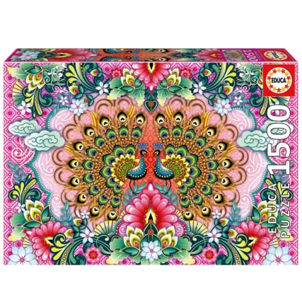 Educa Puzzle Pávy indickí