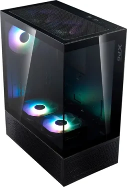ADATA XPG INVADER X MINI čierna / Skriňa / Midi Tower / mATX / 5x120mm ARGB / tvrdené sklo / bez zdroja (INVADERXMINIMT-BKCWW)