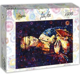 GRAFIKA Puzzle Dáma s hranostajom