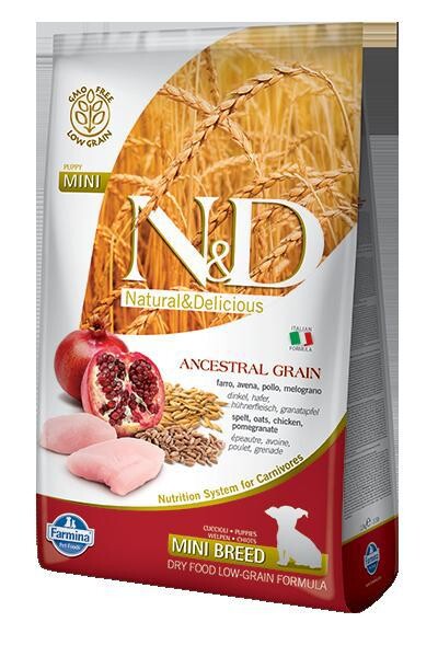 N&amp;D Dog Puppy Mini Chicken/Pomegranate Low Grain