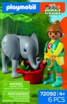 Playmobil 72092 Sloník a ošetrovateľka