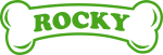 Veselá Stena Drevené vyfarbovacie postavičky Labková patrola Rocky a Rubble