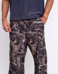 Carhartt WIP Osborn Cargo Pant Camo Feather Tree, Black rinsed L