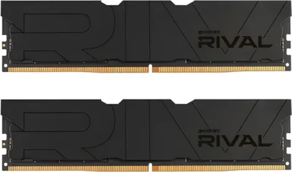 Goodram RIVAL Deep Black 32GB (2x16GB) / Operačná pamäť / DDR4 / 3600 MHz / CL18 / DIMM (GGDKD4-36VL18/32GDC)