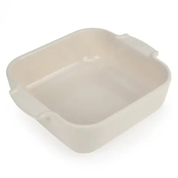 Peugeot APPOLIA Miska na zapekanie štvorcová - ecru / 36 cm / žiaruvzdorná (PG-60121)
