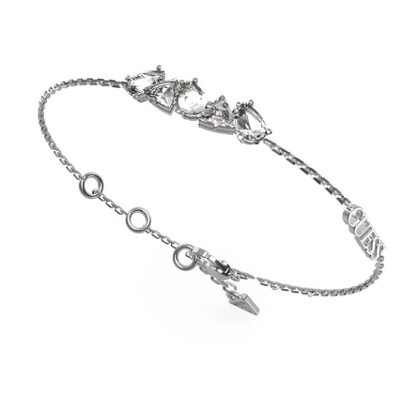Guess Elegantný oceľový náramok so zirkónmi Wonderlights JUBB04405JWRH 18,4 cm