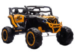 Mamido Elektrické autíčko Buggy M2 4x4 žluté