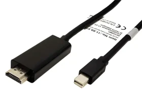 Value DisplayPort - HDMI / Kábel / mini DP(M) - HDMI(M) / 4K 30Hz / 3 m (11.99.5792)