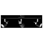 Philips Meranti 8719514465411 stropná lampa GU10 čierna; 8719514465411