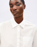 Armedangels Loose Poplin Shirt Blouse 188 white S