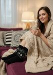 Dámské ponožky Cosas model 17796435 Angora černá 3538 - Ulpio
