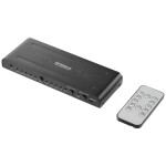 SpeaKa Professional SP-HDA-550 4 porty Prepínač HDMI ARC (Audio Return Channel) 4096 x 2160 Pixel; SP-10358320