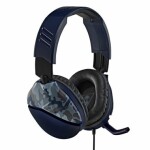 Turtle Beach RECON 70 camuflage modrá / herné slúchadlá / ovládanie hlasitosti / mikrofón / 3.5 mm jack (TBS-6555-02)