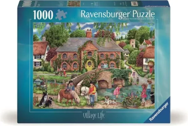 Ravensburger Puzzle: Život na dedine