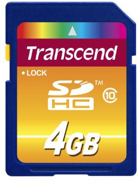 Transcend SDHC Class 10 (TS4GSDHC10)