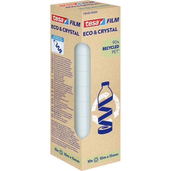 Tesa 59048-00000-00 lepiaca páska tesafilm® Eco & Crystal (d x š) 10 m x 15 mm 1 ks; 59048-00000-00