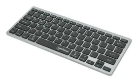 Manhattan Slim klávesnica antracitová / Klávesnica / Bluetooth 3.0 + 2.4GHz / QWERTZ DE / nožnicové spínače (180559)