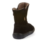 Detské zimné barefoot topánky TEX SUEDE Black G3160250-7 - 32