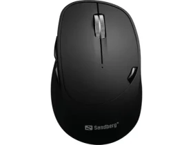 Sandberg Wireless Mouse Pro Recharge čierna / bezdrôtová myš / 1600dpi / optická / 6 tlačidiel / 2.4 GHz