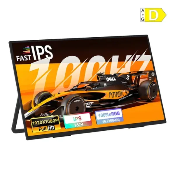 23,8" Zeuslap Z23 LITE / Prenosný monitor / FHD / 100Hz / USB-C / mini HDMI (Z23 LITE)