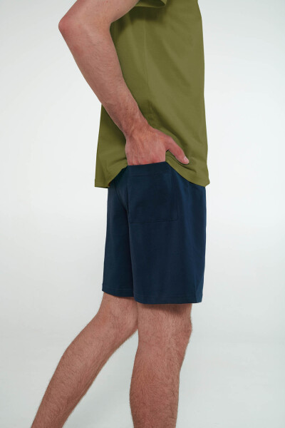 Vamp - Pánske pyžamo s okrúhlym výstrihom 20936 - Vamp green juliet XXL