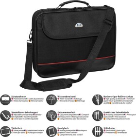 Pedea PEDEA Notebook Starterset Trendline 33,8cm (13,3"), schwarz