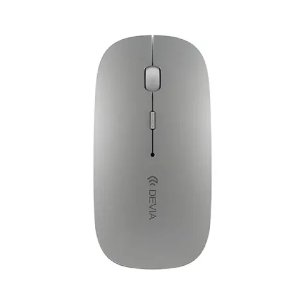 Devia Lingo Series strieborná / Bezdrôtová myš / Dual Mode 2.4G + Wireless (6938595379703)