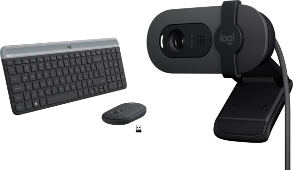 Logitech MK470 Slim (920-009204) + Brio 100 (960-001585)