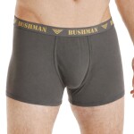 Bushman Pánske boxerky Edward II, tmavošedé L