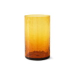 HK living Pohár Tube Amber 400 ml