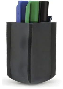 Magnetoplan magnetoTray ecoAware šedá / Magnetický držiak popisovačov / rPET plsť / Neodymové magnety (MAGIMARKHOLDECOG)