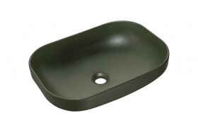 COMAD - Umývadlo na dosku NELI 50, zelená mat 5907611655405