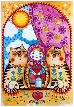 ANATOLIAN Puzzle Matryoshka /500 dielikov/ od 12 rokov