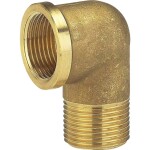 GARDENA 07284-20 Mosadz uhol uhol kus 30,3 mm (1") vnútorný závit, 33,25 mm